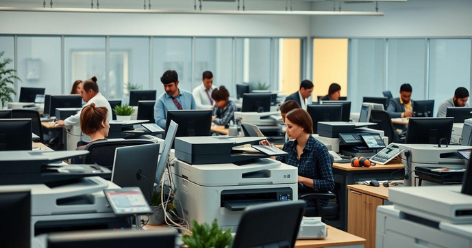 Como o Outsourcing de Impressora Pode Transformar a Gestão de Documentos